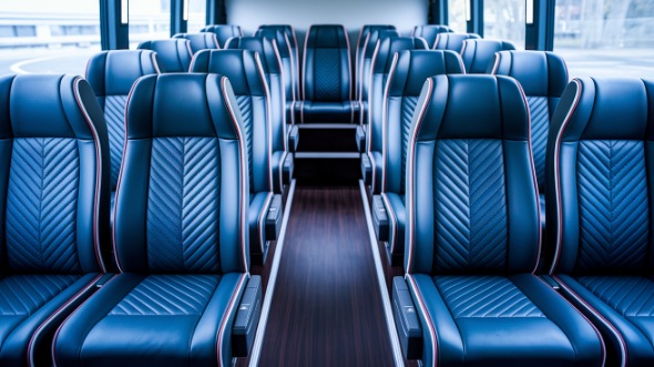 18 passenger minibus inside