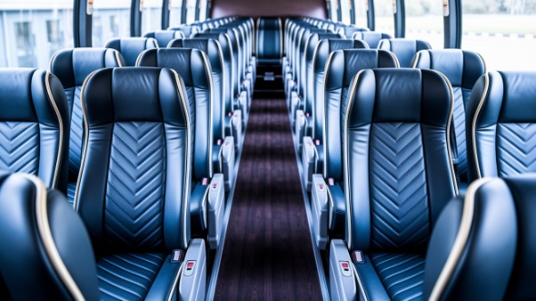 54 passenger charter bus rental