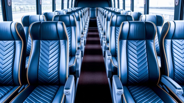 56 passenger charter bus rental